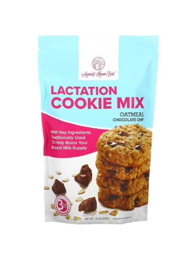 Mommy Knows Best Lactation Cookie Mix Oatmeal Chocolate Chips (16oz